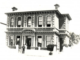 Waimate premises built in 1883 photo dated 1906
