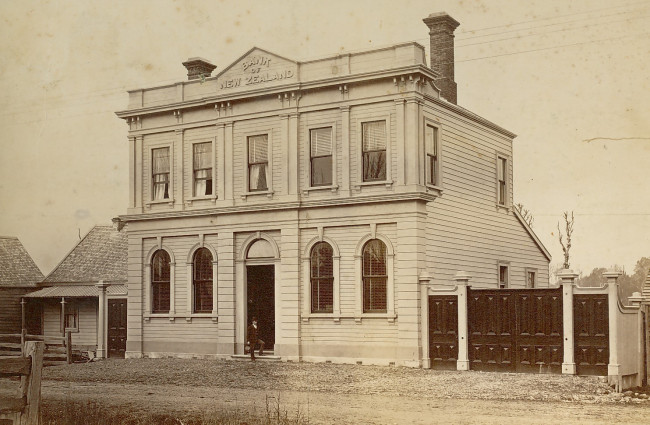 Greytown 1877 before addition of porch 1888