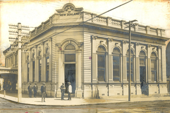Edited New Plymouth premises built 1885 no date c1920 Copy