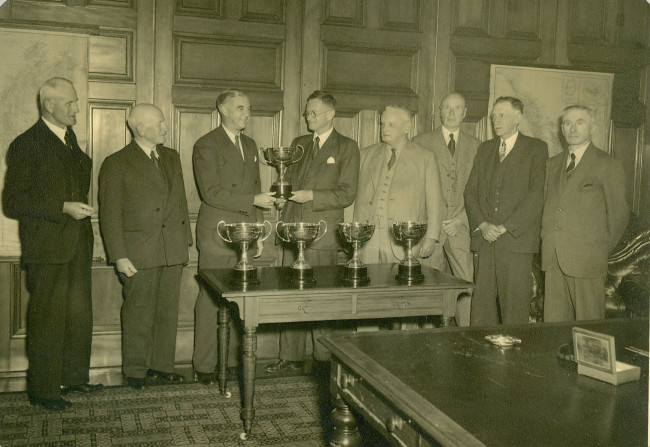London Cup presentation 1951