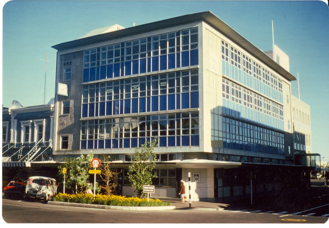 New Plymouth premises built in 1961 photo taken in March 1976