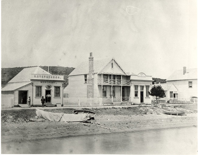 Russell premises occupied c.1876